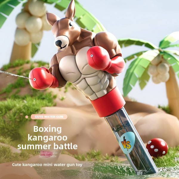 Cartoon Cute Kangaroo Handheld Water Gun for Kids – Long Range Spray Toy - Image 2
