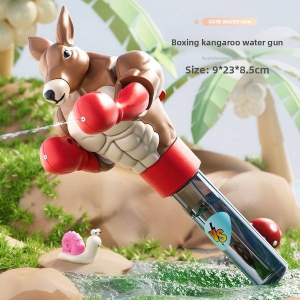 Cartoon Cute Kangaroo Handheld Water Gun for Kids – Long Range Spray Toy - Image 6