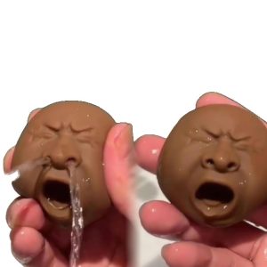 Funny Prank Multifunctional Stress Relief Toy – Portable Rubber Finger Pinching Water Gun