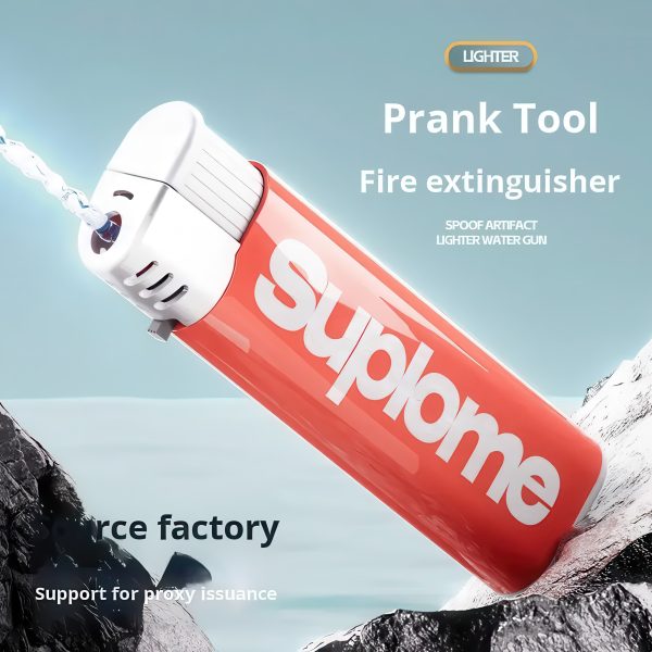 Creative Mini Water Gun – Funny Design Lighter Style Prank Toy - Image 4